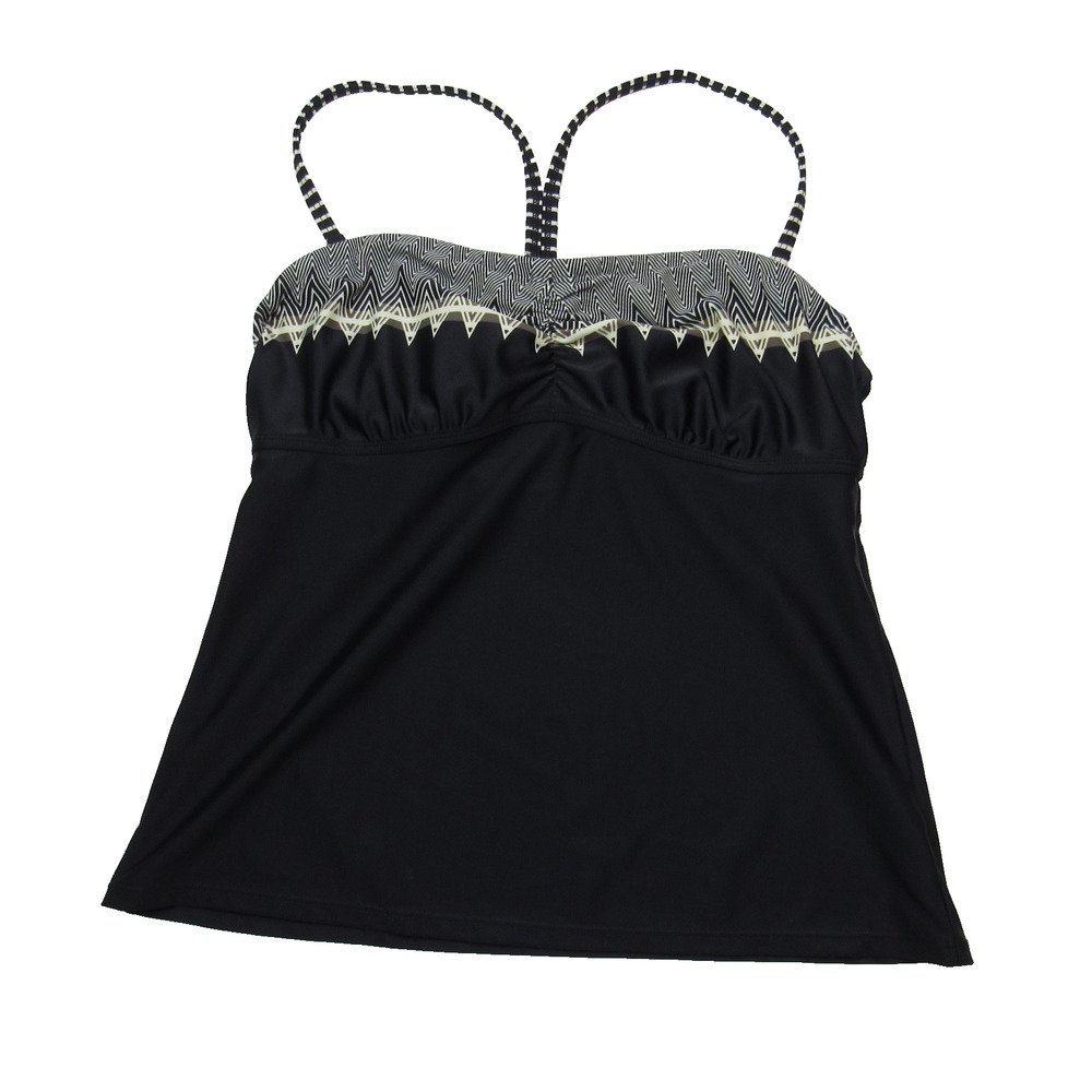 Athleta Womens Gardenia Grove Maritza Bandeau Tankini 36 B/C Bathing Suit Top